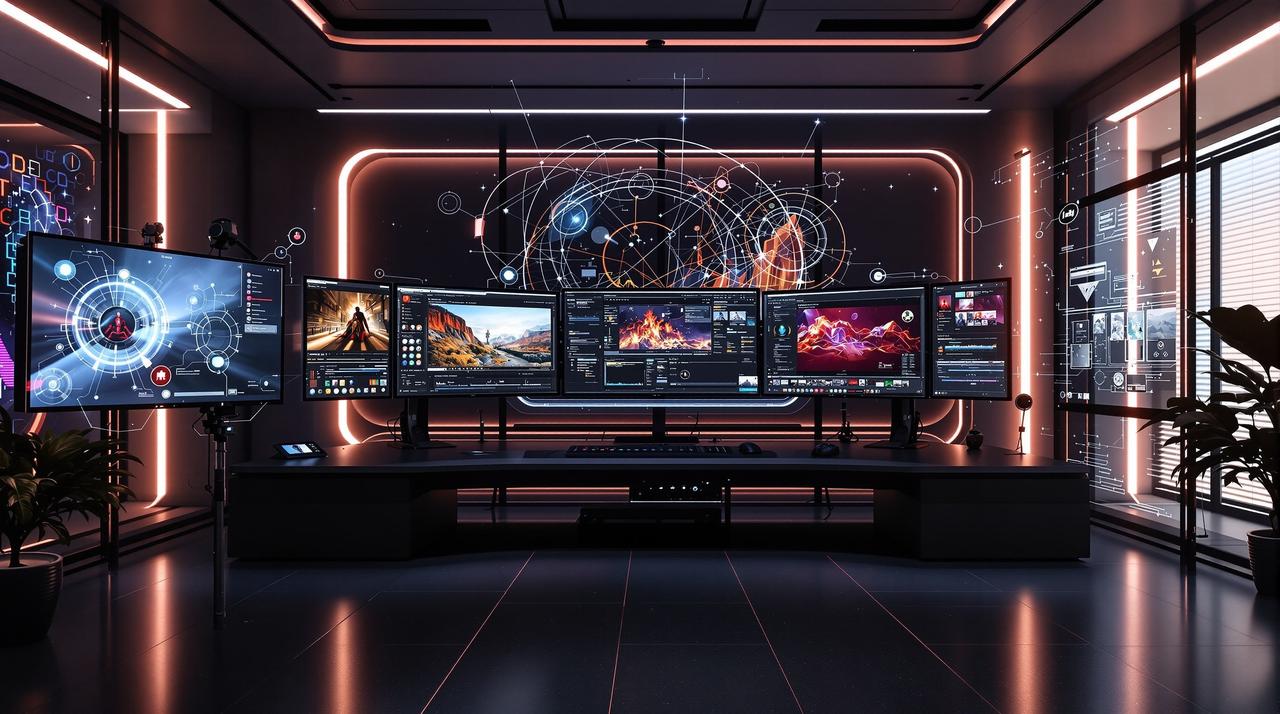 AI技术正在改变影视制作：从剧本创作到后期特效 - 幕后资讯封面